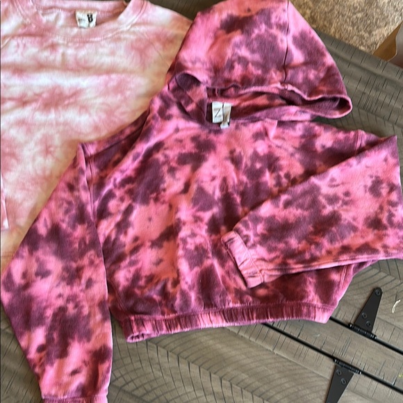 Bundle of 2 Sweatshirts- Zella and 8 Pink Tie-Dye Kids Sweatshirts - Picture 5 of 9